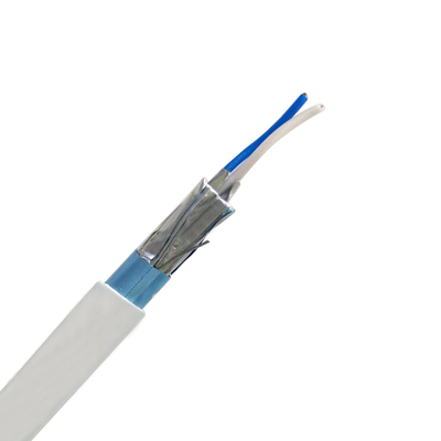 500mhz LSZH สายเคเบิล Gigabit Ethernet ทนไฟ 23awg Cat6a Data Cable