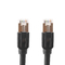 SFTP 2000MHZ 28AWG สายแพทช์ทองแดง Cat 8 40g Patch Cable 2 Meter